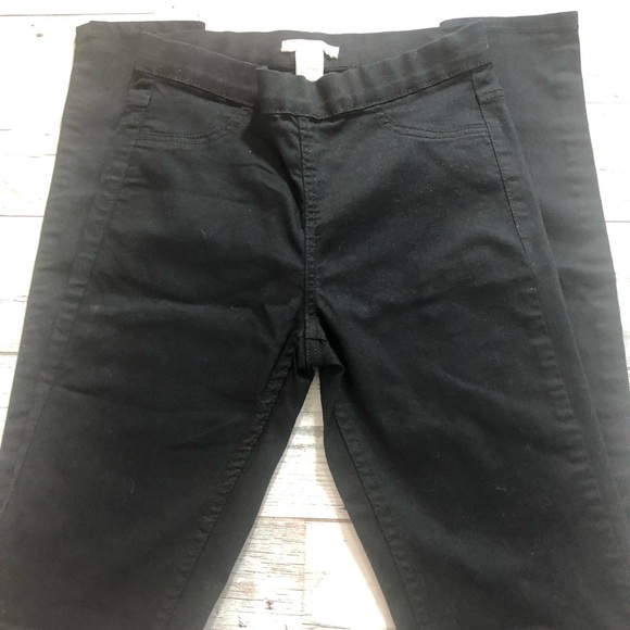 H&M Classic Black Denim Pants - Picture 1 of 7